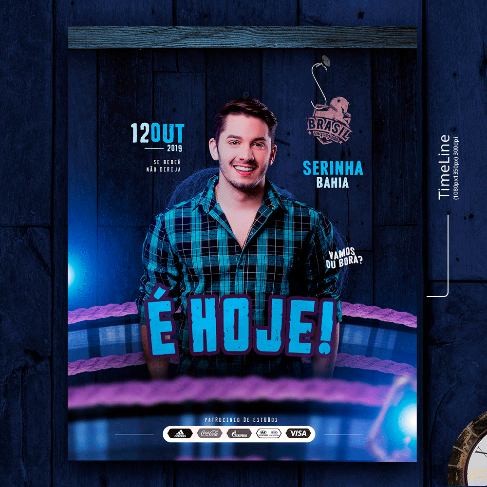 PSD Free: (Grátis) – Flyer É Hoje! - Jonas | por Moraes Designer
