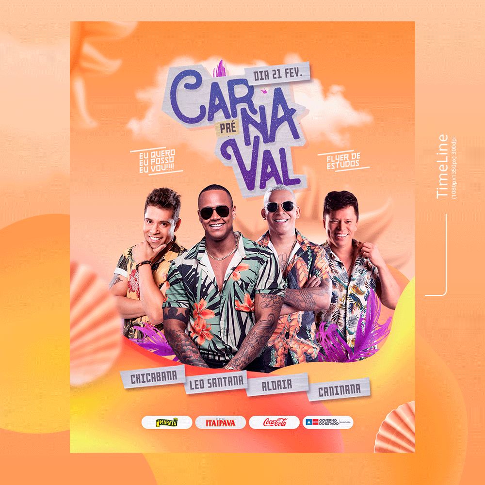 PSD Free: (Grátis) - Flyer – Pré Carnaval 2020 | Moraes Designer