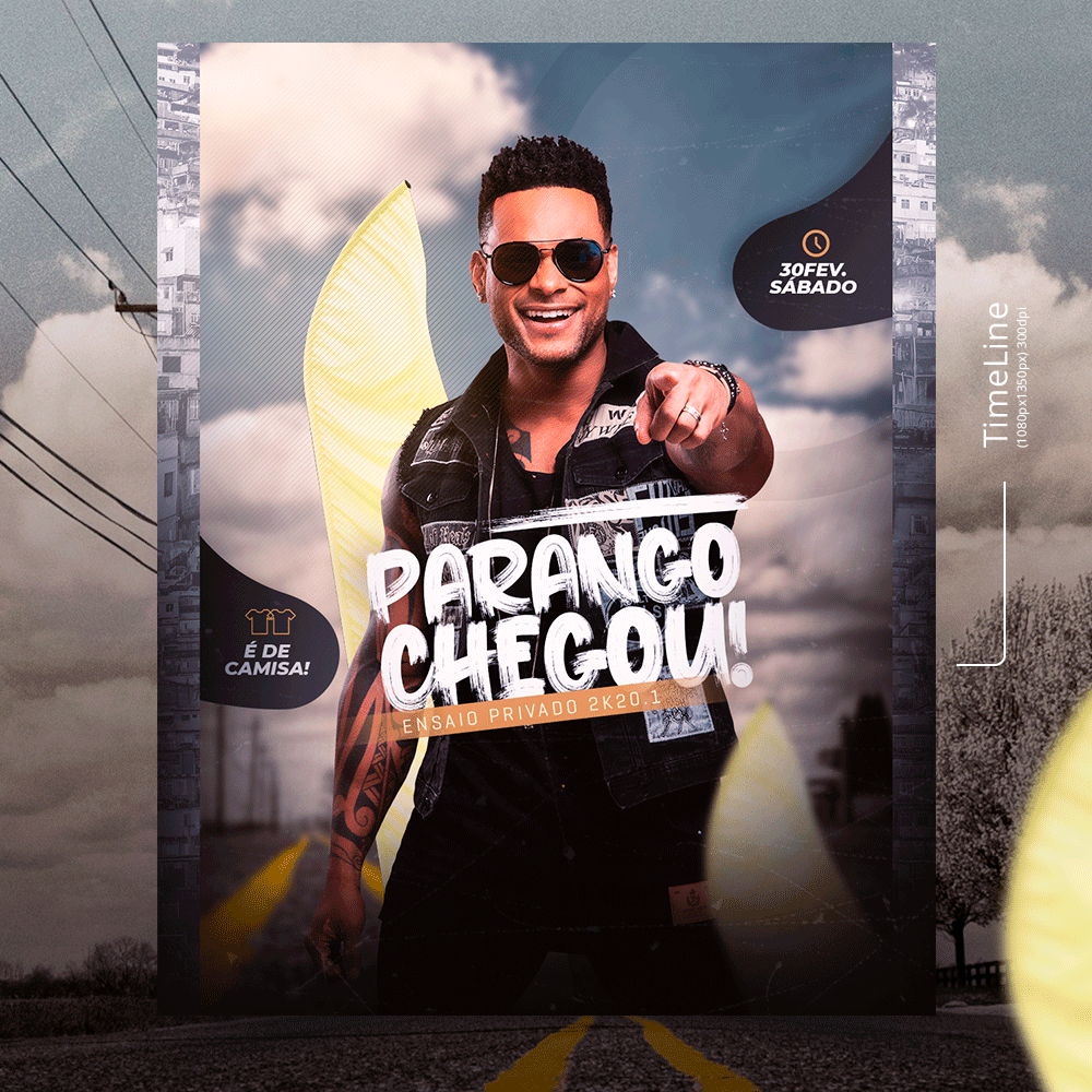 PSD Free: (Grátis) – Flyer – Parango Chegou | Moraes Designer