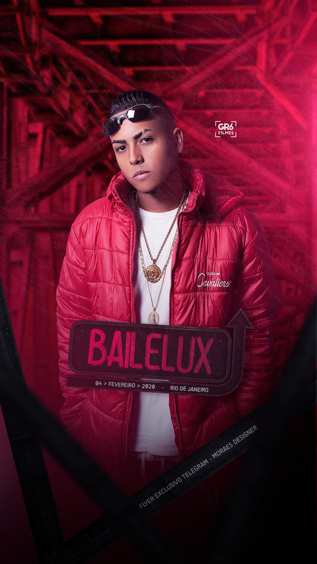 PSD Free: Flyer Baile Funk - Telegram | Moraes Designer