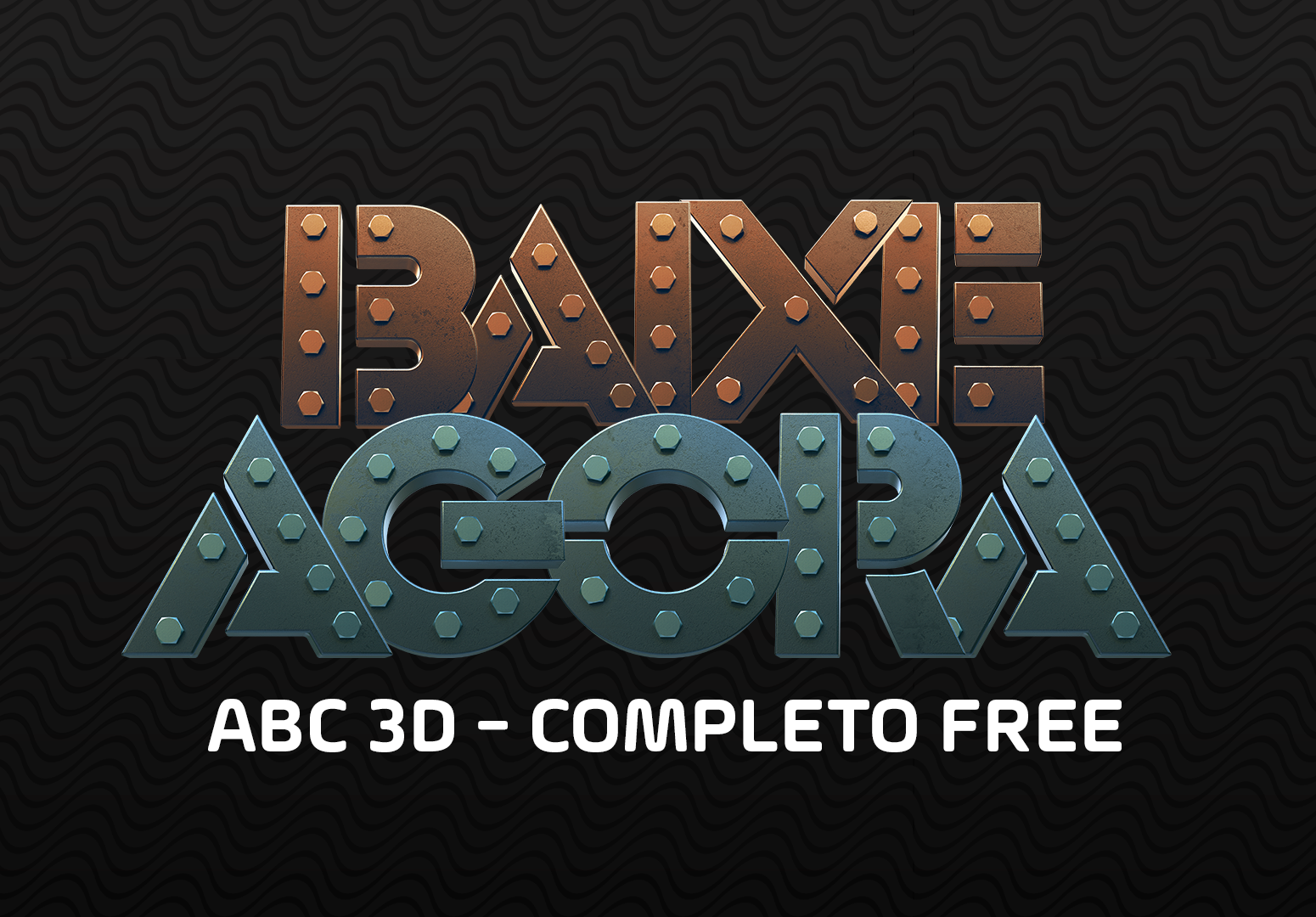 ABC 3D Free: Bloco de Ferro