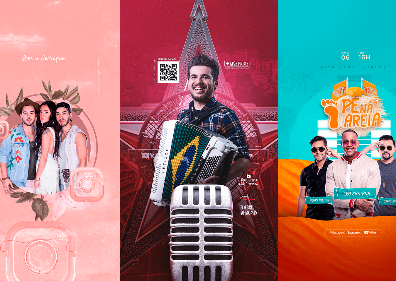 PSD de Lives | Moraes Designer