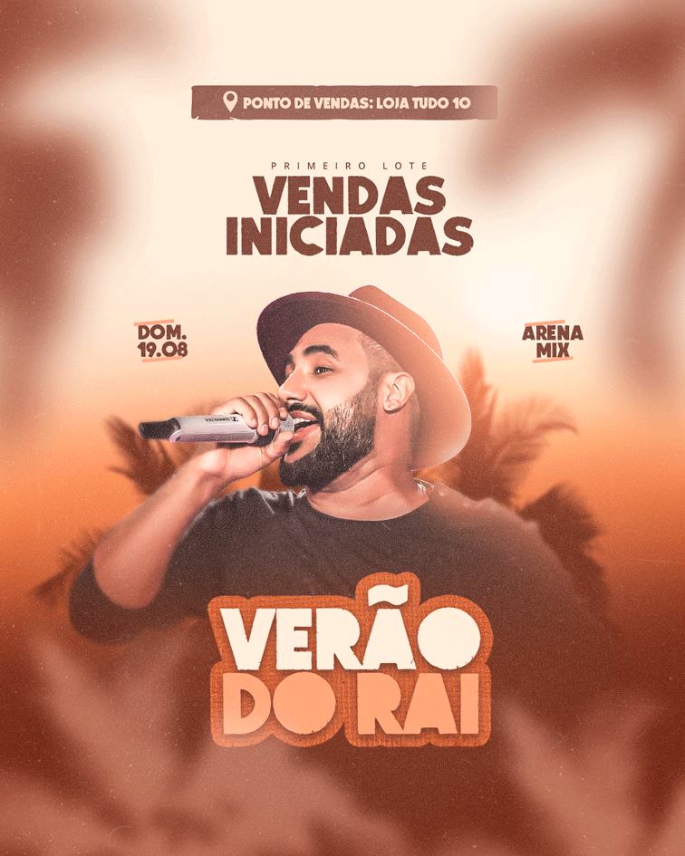 PSD FREE: FLYER VERÃO DO RAI SAIA RODADA - PHOTOSHOP