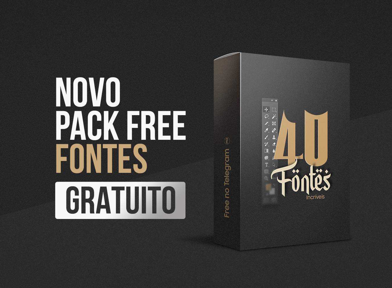 Pack de Fontes Free: 40 Melhores Fontes Gratuitas