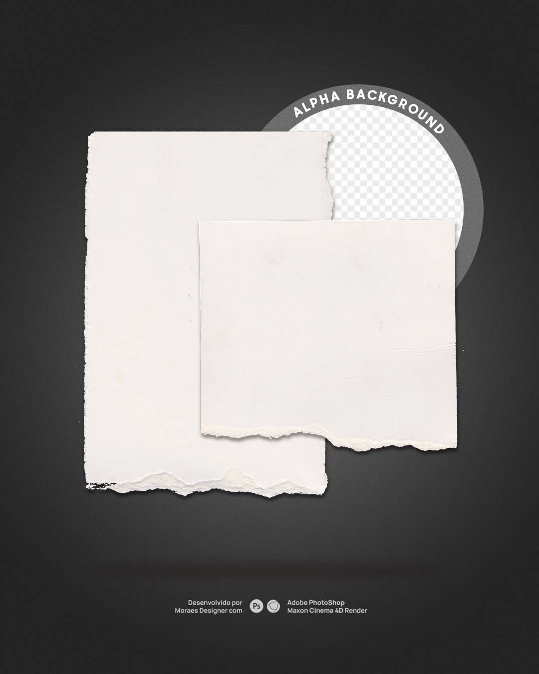Papel Rasgados em PNG Free