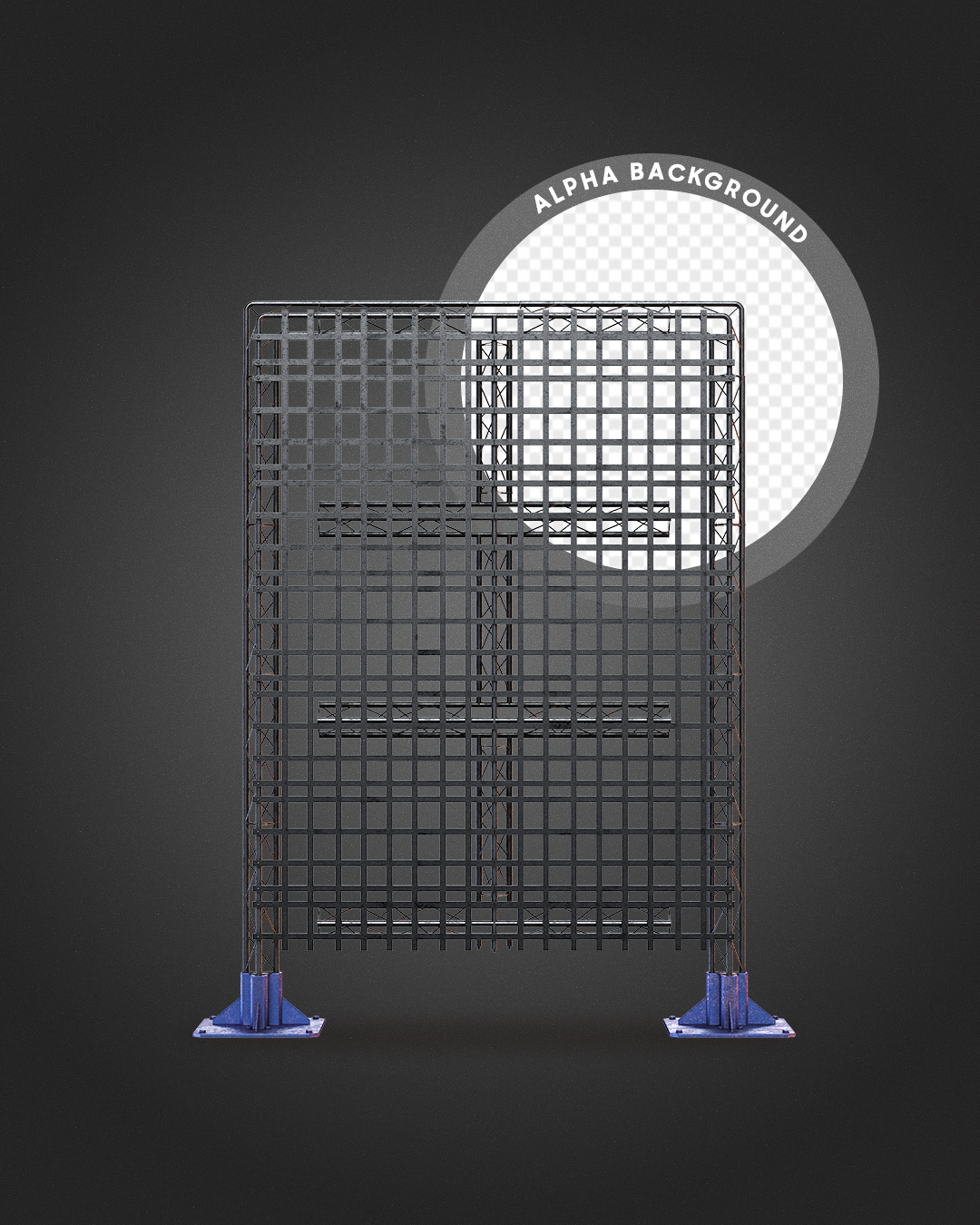 PACK Free: 12 Modelos Grades de Ferro PNG