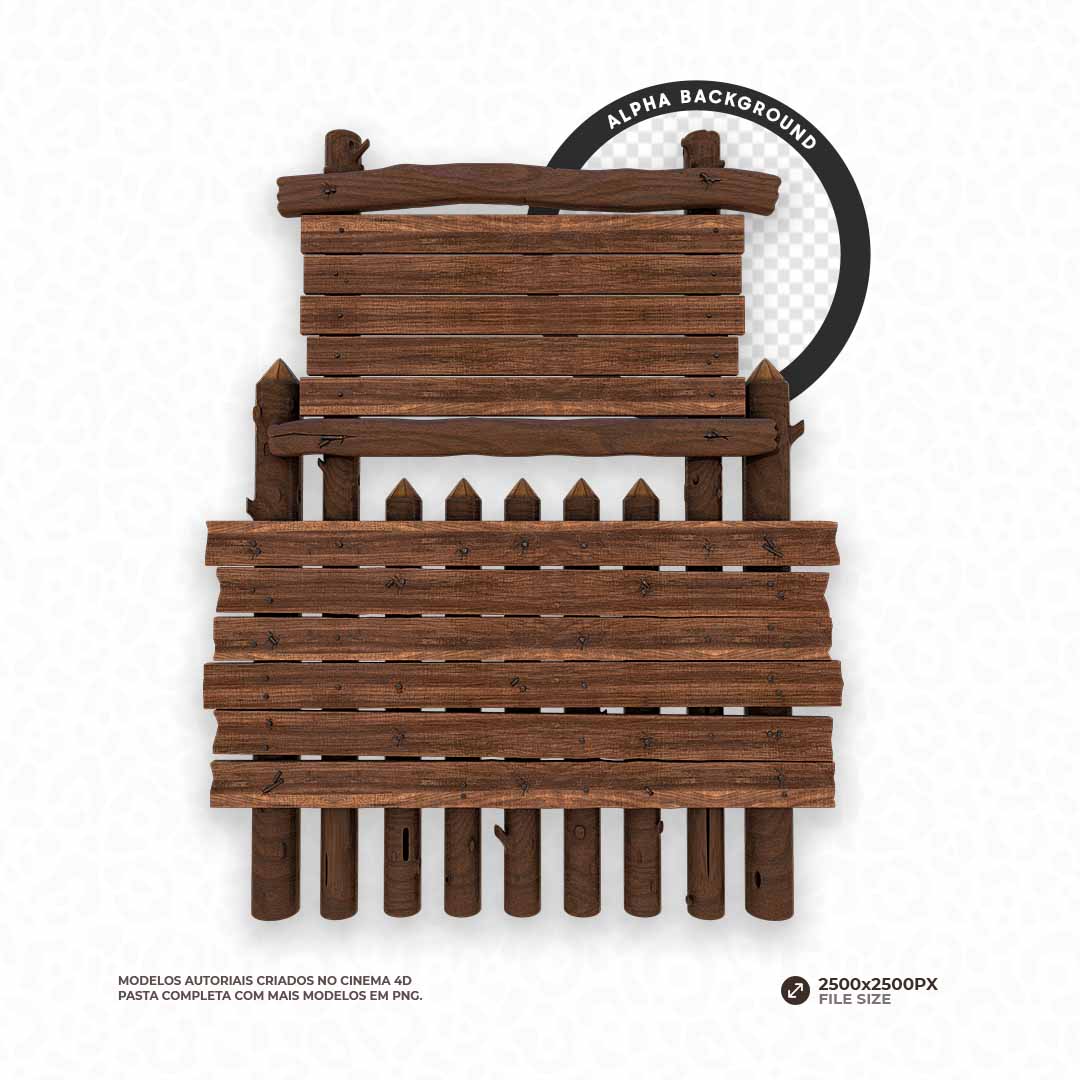 WOODEN BOARD 3D #2: 17 Modelos Free PNG - Placas de Madeira