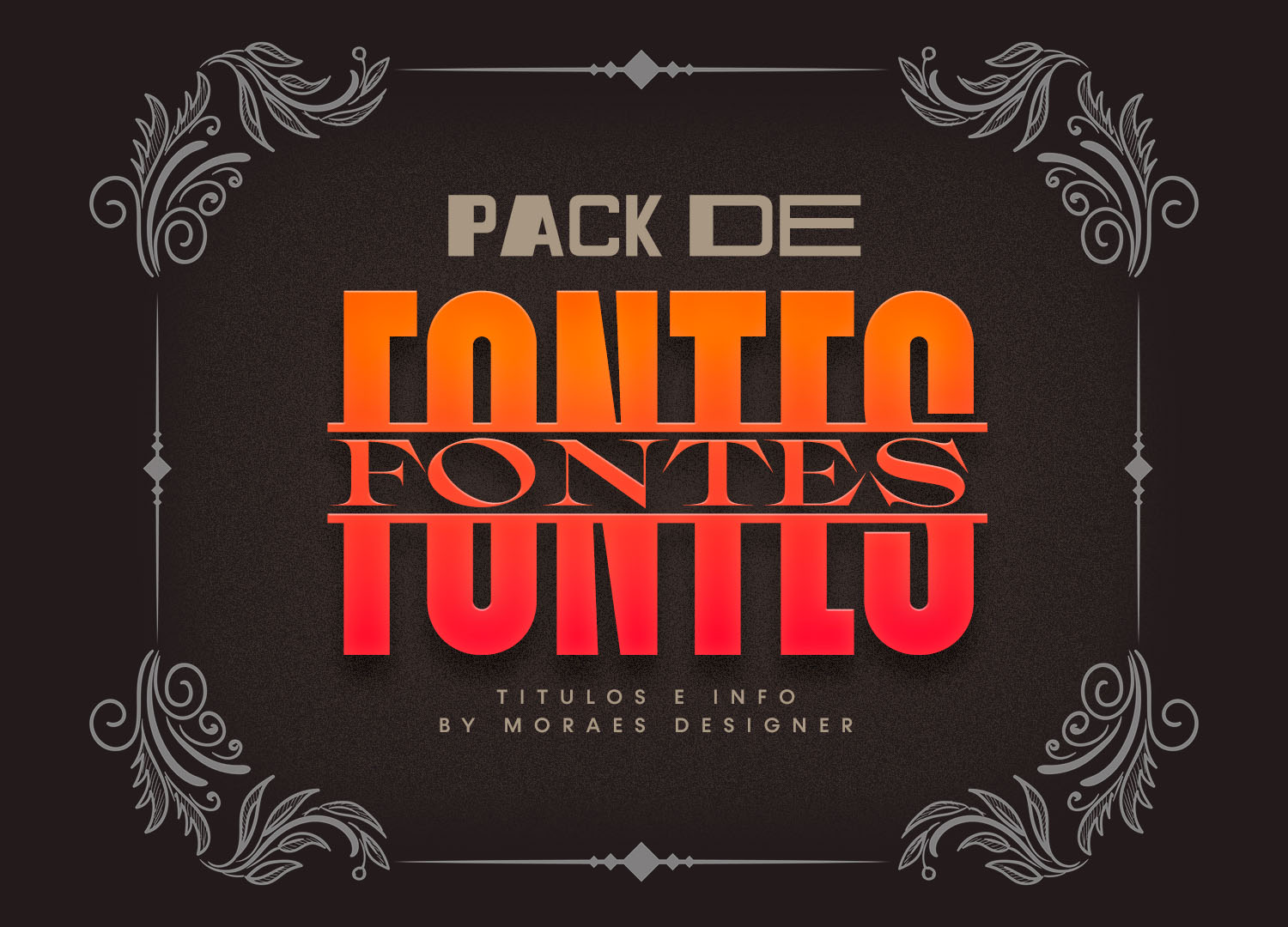 PACK DE FONTES FREE GRATIS