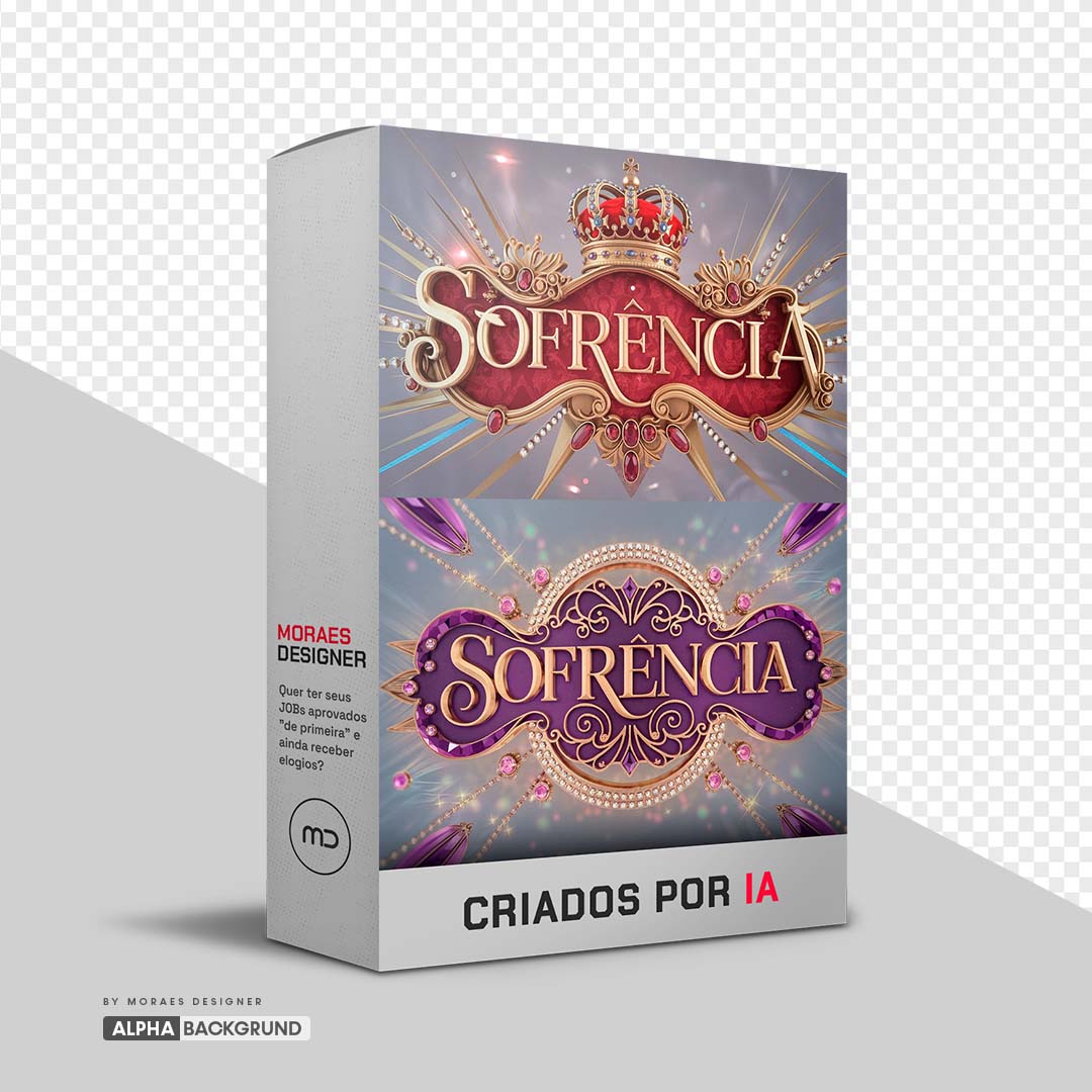 PNG FREE: Textos 3D PNG criados por Inteligência artificial