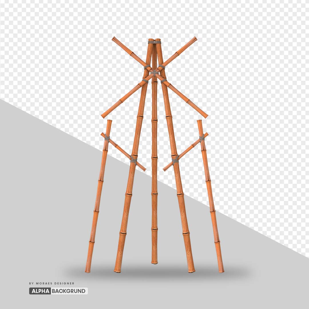PNG FREE: Estruturas de Bambu, Bamboo grátis para Photoshop e Canva