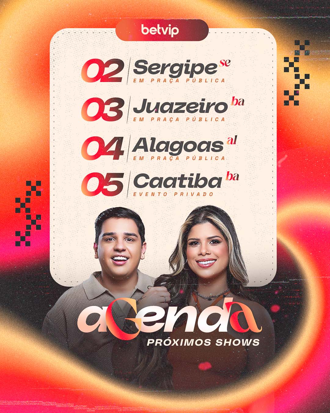 FLYER FREE: Agenda próximos Shows Editável pelo PhotoShop e Canva [ DE GRAÇA ]