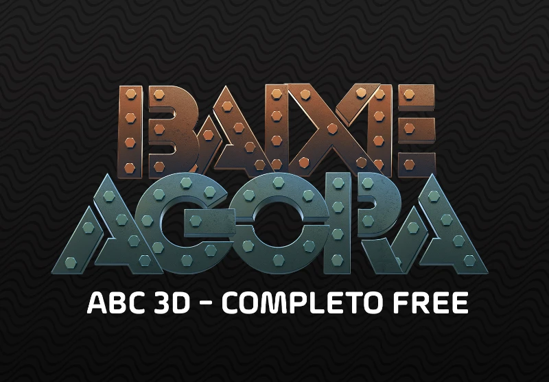 ABC 3D Free: Bloco de Ferro