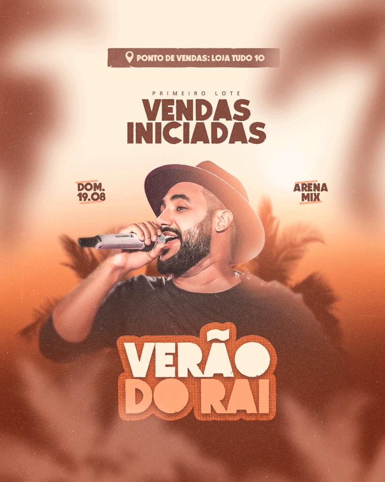 PSD FREE: FLYER VERÃO DO RAI SAIA RODADA - PHOTOSHOP