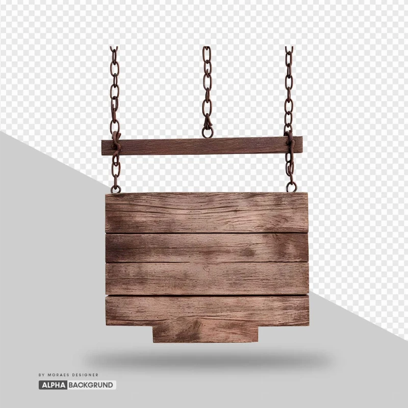 PNG Free: Placas de Madeiras, Elementos PNG criados por IA alta Qualidade
