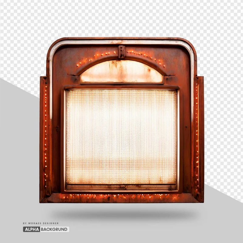 PNG FREE: Retângulos Cinema Ferrugem, Rustico para Photoshop e Canva