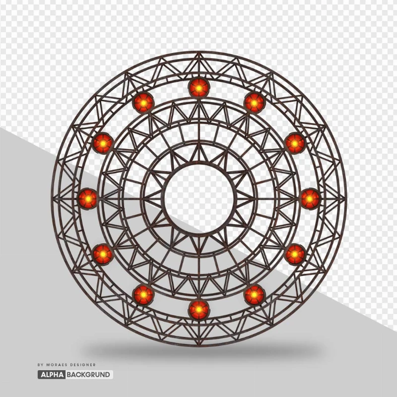 PNG FREE: Grades Ferrugem com LUZES