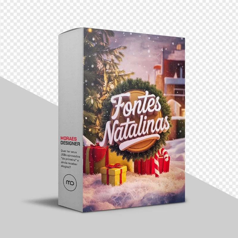 FONTES FREE: Pack de Font Natalinas para seu FLYER de Natal