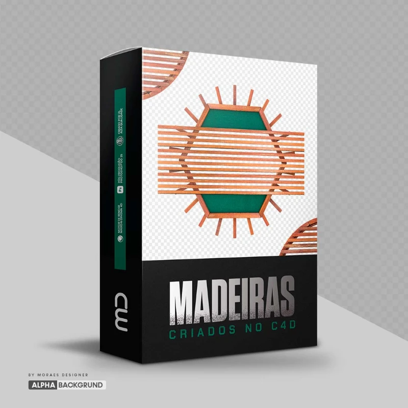 PNG FREE: Elementos de Madeira com panos para São João