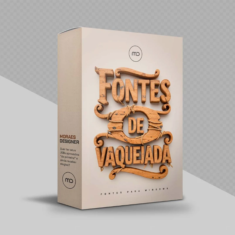 FONTES FREE: Pack de Font Vaquejada e Cavalgada para seu FLYER de Evento
