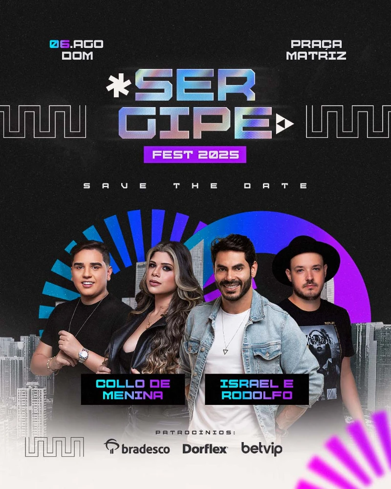 FLYER FREE: Sergipe Fest Editável pelo PhotoShop e Canva [ GRÁTIS ]